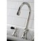 Kingston Brass KS2986PKL Duchess Widespread Bathroom Faucet W/ Brass Pop-Up, Nickel KS2986PKL - alternate 7